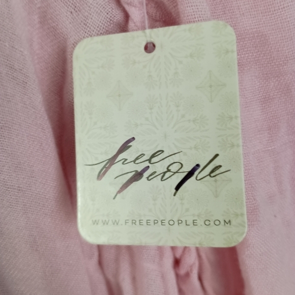 NWT Free People Adler Tunic dress in Bleached Mauve  Medium - Picture 6 of 9